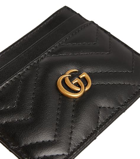 gucci card case dupe|gucci marmont card case wallet.